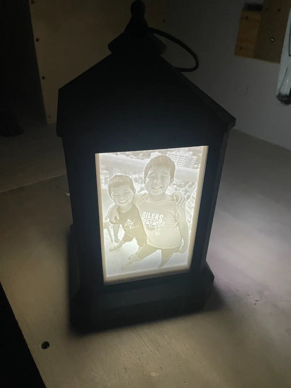 Custom Photo Lithophane Lamp