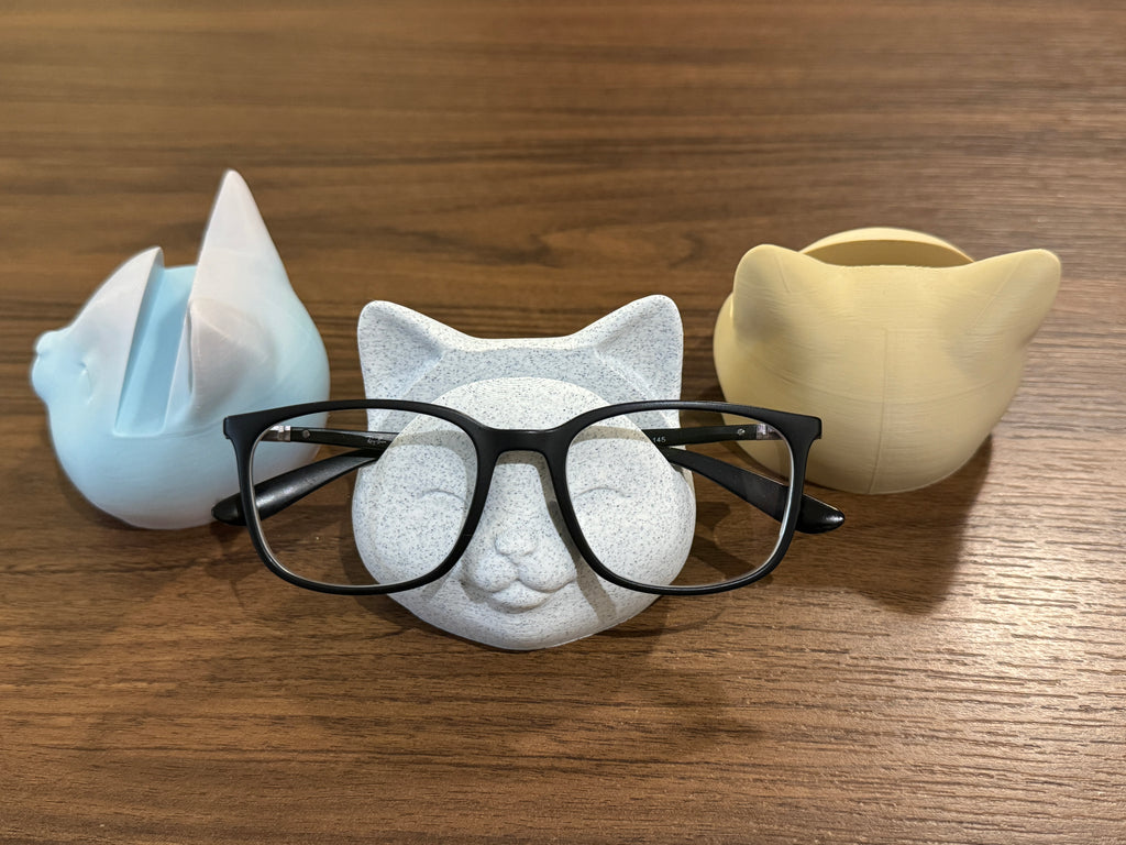 cat shaped glass holder